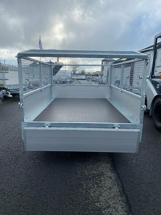 Eduard 2314 Hochlader 1350KG gebremster Einachser mit Laubgitter