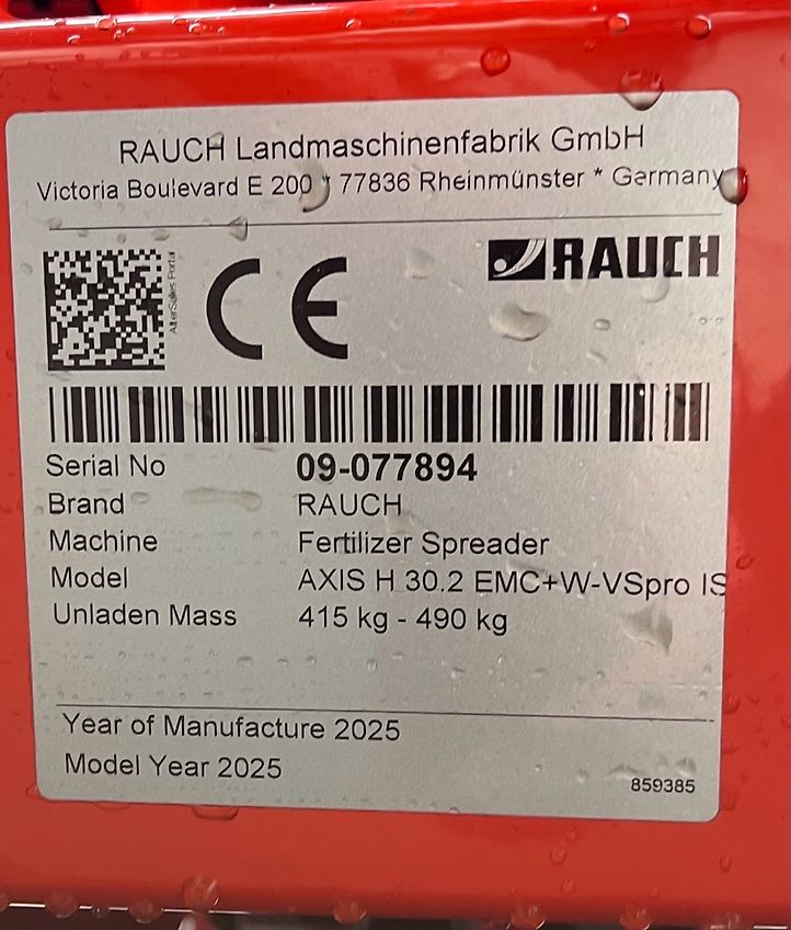 Rauch AXIS H 30.2 EMC+W-VSpro-ISO