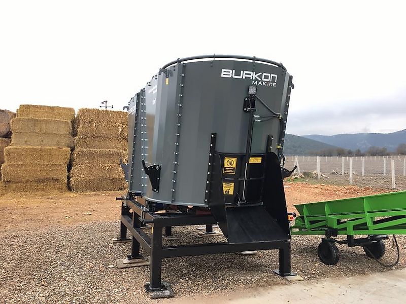 Burkon 12m³-Elektromischer Double Static-NEU