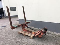 Palettengabel fĂĽr Ladekran mit Rotator / Drehservo