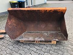 Hydraulische Kippschaufel 160 cm Arbeitsbreite Schwere Ausführung