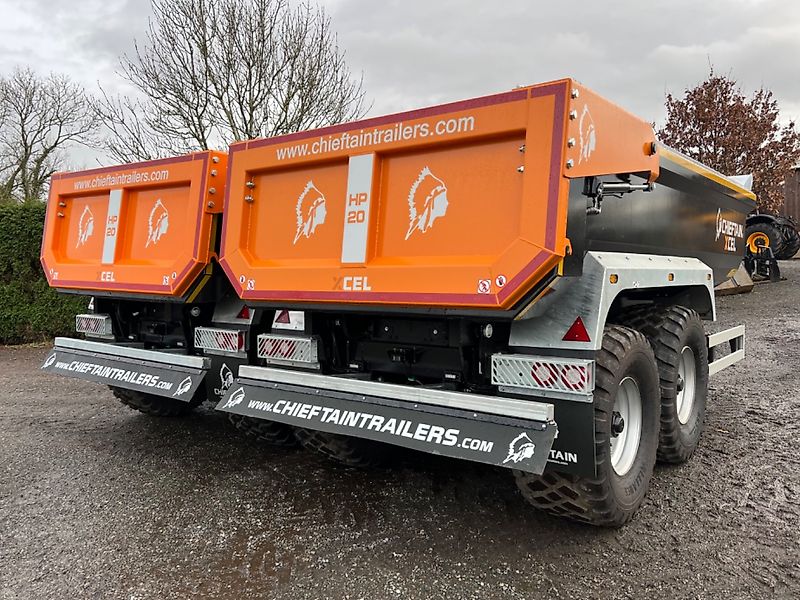Chieftain Chieftain XCEL 20 Ton Half Pipe Dump Trailer