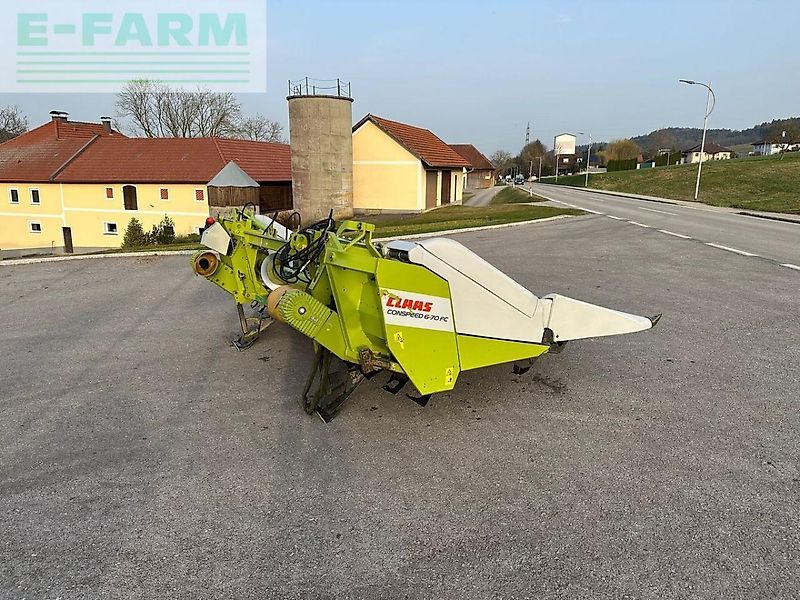 Claas conspeed 6-70 fc - maispflücker / maispflücker