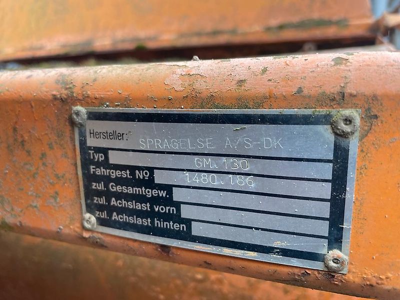 Mäh- Container SPRAGELSE GM 130