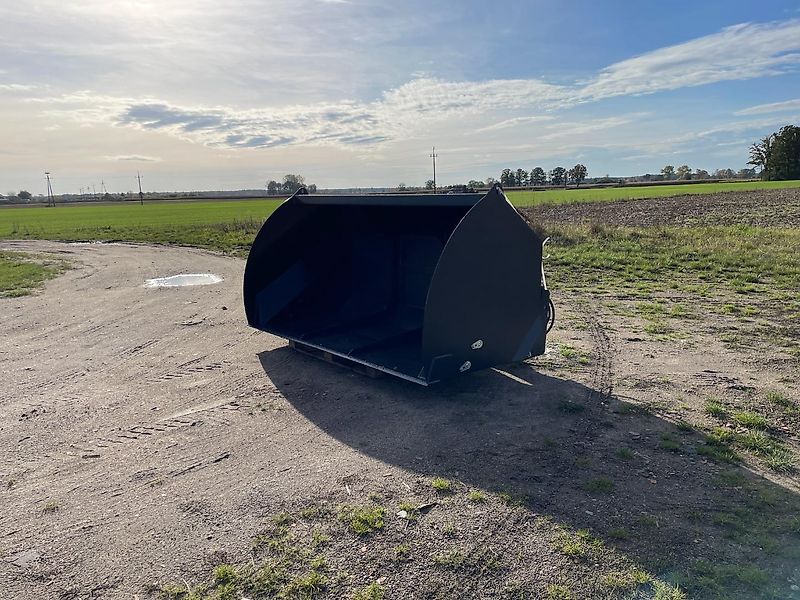 1986 Hochkippschaufel high dump bucket 2,40m/2,76m3 Schaufel für Hackschnitz Bucket for wood chips