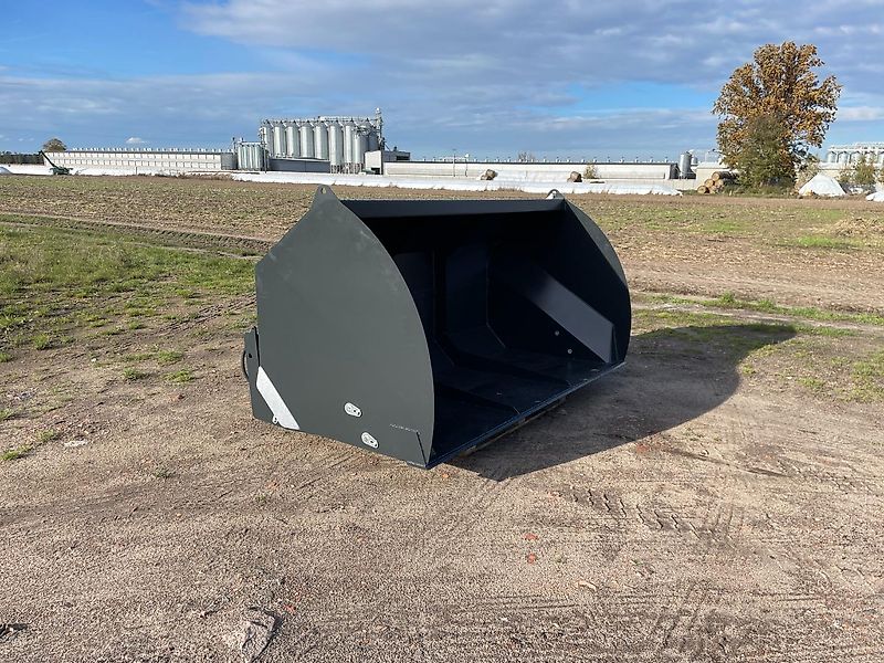 1986 Hochkippschaufel high dump bucket 2,40m/2,76m3 Schaufel für Hackschnitz Bucket for wood chips