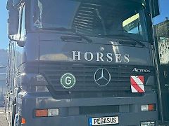 Mercedes-Benz Actros 1832 5-Pferdetransporter LKW Wohnabteil