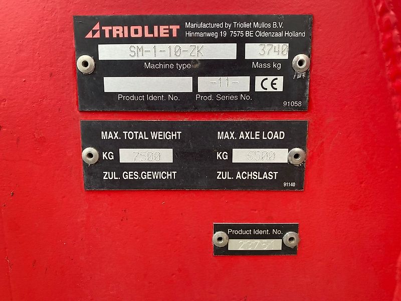 Trioliet Solomix 1 - 1000 ZK
