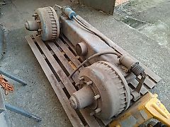Tandemachse hts 100, t088 Fortschritt Miststreuer,