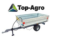 TOP-AGRO 1-Achs Seitenkipper 1,5t mit Beleuchtung NEU!