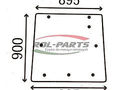 Massey Ferguson Heckscheibe 3389902M2, 3389902M3