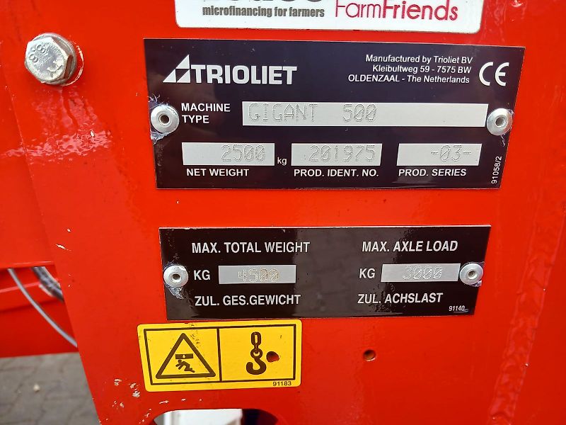 Trioliet Gigant 500