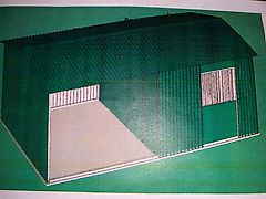 Unterstand Pferde Stall Box Landwirtschaft