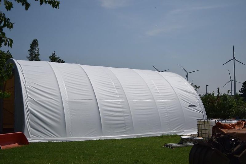 Rundbogenhalle Zelthalle 10x9x4,5m Landwirtschaft Statik 750PVC