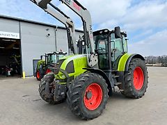 Claas ARES 657 ATZ, FHK + FZW mit MX T12 Frontlader