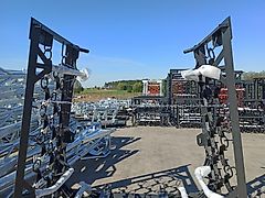 Metal-Technik Wiesenegge / Meadow harrow / Herse de prairie / Strigliatrice / Полевая волокуша / Włóka łąkowa 4 m