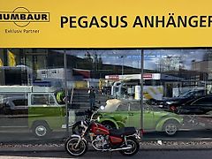 Honda CX 500 C Motorrad, soft Chopper,