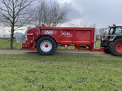 HiSpec Xcel Miststreuer Dungstreuer mit Kettenrotor