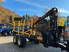 Country 130D Rückewagen mit Kran 850 PRO