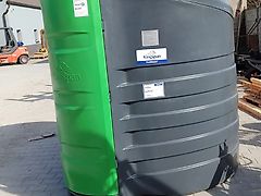 Kingspan 2500 L doppelwandig Dieseltankstelle KINGSPAN Tankanlage 8 m Schlauch 79L/Min