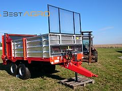BESTAGRO  Düngerstreuer / Düngverteiler  6 Tonnen Miststreuer Verzinkt Top-Angebot