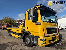 MAN TGL 12.220/Schiebeplateau/Hubbrille/Seilwinde