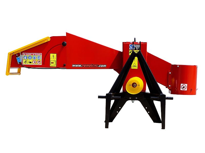 Häcksler Holz Red Dragon R-120 Holzhäcksler Holzschredder Holzhacker Schredder REMET