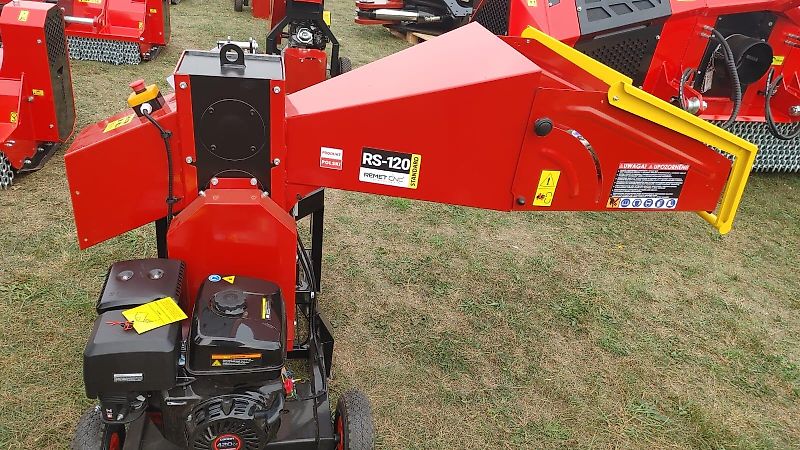 Häcksler Holz Red Dragon R-120 Holzhäcksler Holzschredder Holzhacker Schredder REMET