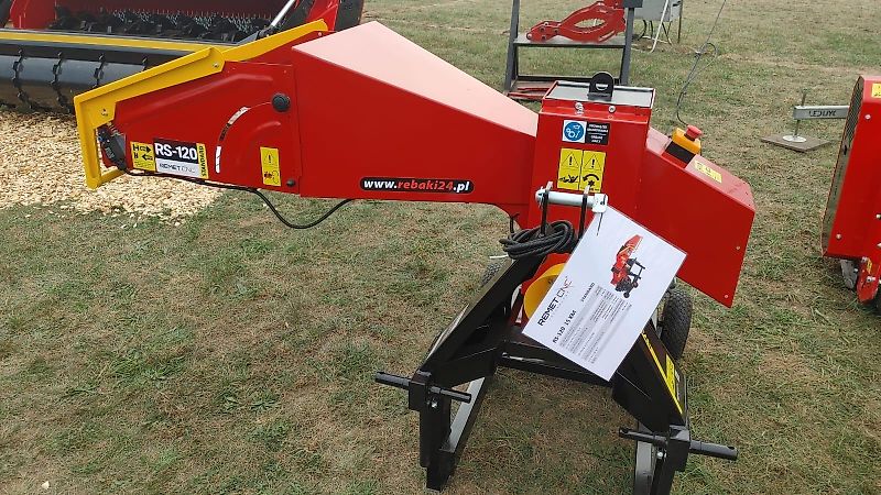 Häcksler Holz Red Dragon R-120 Holzhäcksler Holzschredder Holzhacker Schredder REMET