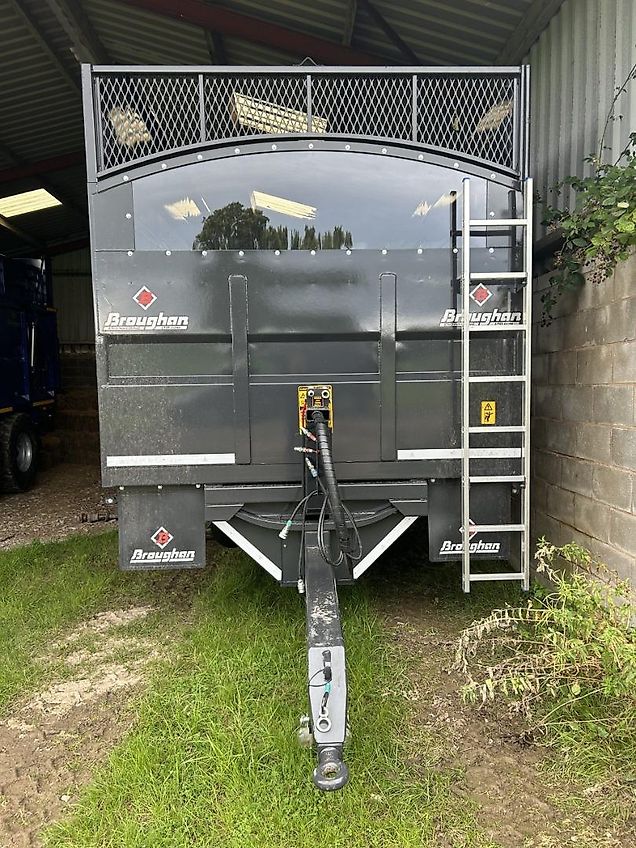 Broughan NEW 16 Tonne Silage Trailer Grey