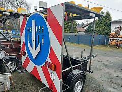 Nissen AMD A2/13 Verkehrsleitanhänger Verkehrssicherungsanhänger
