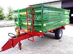 Techmont Anhänger / Trailer / Remorque / Rimorchio / Remolque de un solo eje / Прицеп одноосный / Przyczepa jednoosiowa T-151/1 3,5 t