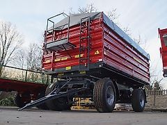 Techmont Anhänger / Trailer / Remorque / Rimorchio / Remolque de dos ejes / Прицеп двухоосный бортовой / Przyczepa dwuosiowa PTD16 12 t