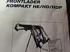 Stoll StOLL HDP Bedienungsanleitung  1335400 P 1145 Frontlader Kompakt HE HD