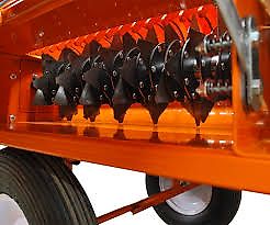 VALMETAL Canada NEW BEDDING CHOPPER 48’’ Ø 122 cm tub , Flotrac, self propeled, Honda 13 Hp motor , new model 2024