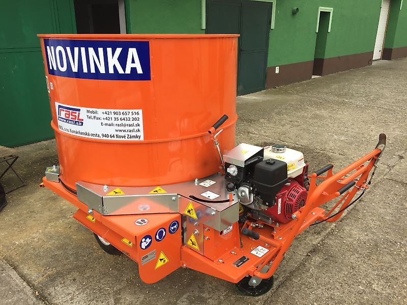 VALMETAL Canada NEW BEDDING CHOPPER 48’’ Ø 122 cm tub , Flotrac, self propeled, Honda 13 Hp motor , new model 2024