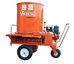 VALMETAL Canada NEW BEDDING CHOPPER 48’’ Ø 122 cm tub , Flotrac, self propeled, Honda 13 Hp motor , new model 2024