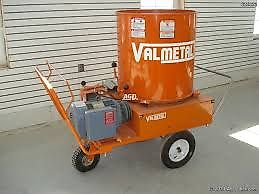 VALMETAL Canada NEW BEDDING CHOPPER 48’’ Ø 122 cm tub , Flotrac, self propeled, Honda 13 Hp motor , new model 2024