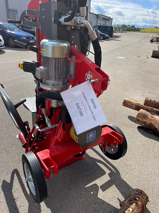 Krpan Spalter 14-26to auch mit Kombirahmen und Bündelgerät lieferbar Sonderpreis Abverkauf