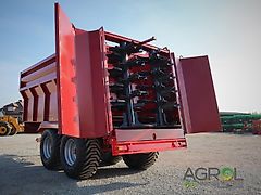 ROLTRANS N250S/5 BIZON, 10t Manure spreader