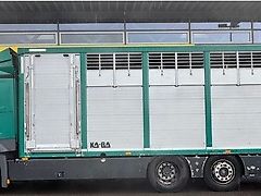 Mercedes-Benz Actros 2540 L Viehtransporter KABA Alu 1 Stock!