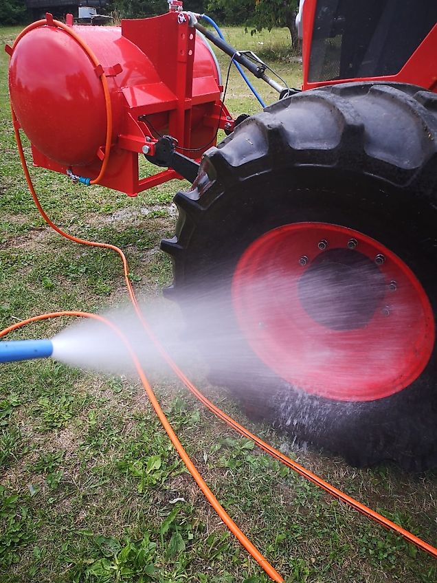 Löschtank Ballast Frontgewicht 600 L Wassertank Dreipunktaufnahme Kat 1/2/3 Feuertank Wassertank