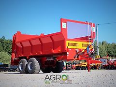 ROLTRANS 8t Manure spreader, 2 Drum vertical adapter JAMNIK