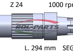 Massey Ferguson Zapfwelle 3583342M4