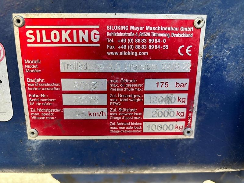 Siloking Trailedline 4.0 Premium 2218-22