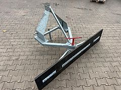 VEMAC Gummischieber 200cm verstellbar GĂĽlleschieber Stapler Traktor NEU