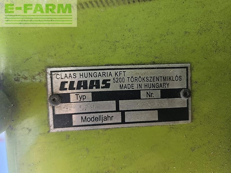 Claas vario 770 + rapstrenner + transportwagen