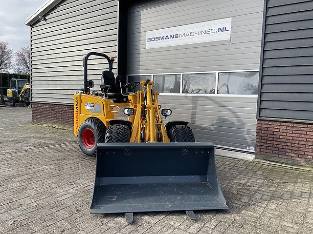 Knikmops KM250 minishovel / kniklader