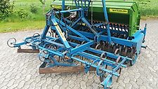 Köckerling Köckerling 250cm Drillkombi 21 Reihen Vorbaufederzinkengruber Amazone Drille mit Fahrgassenschaltung Glatte Pakerringe zur Saatbeetbereitung Exaktstreigel zur Saateinarbeitung