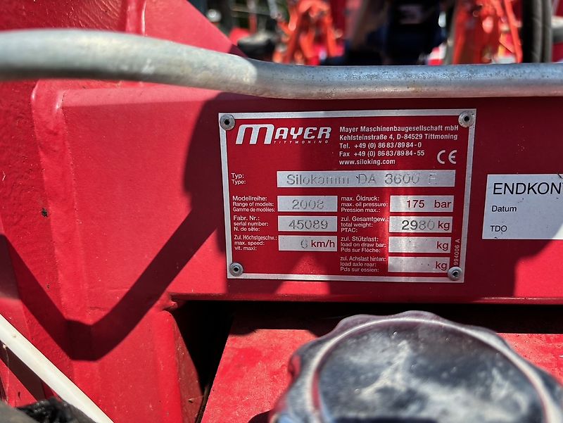 Siloking Silokamm DA 3600 F